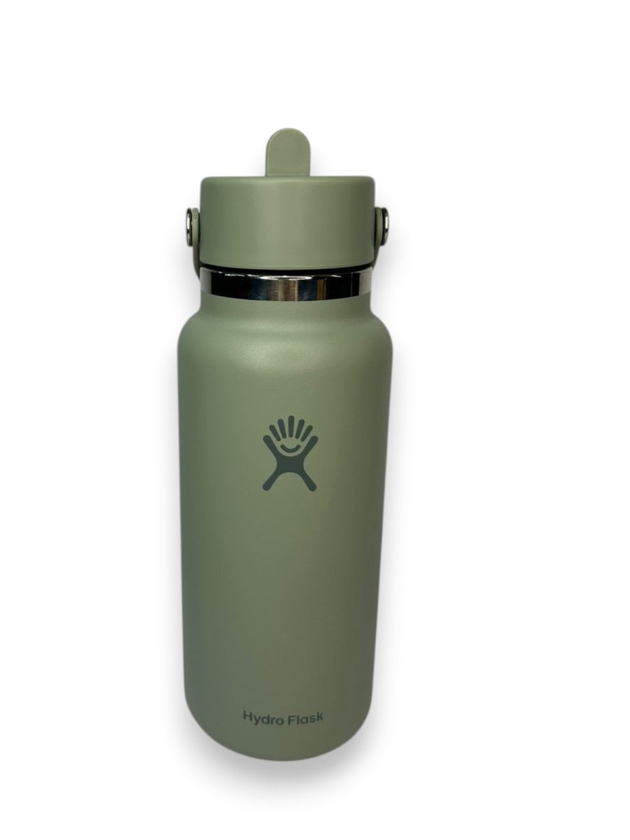 HYDRO FLASK botella wide flex verde oliva 32oz - FOR SPORT