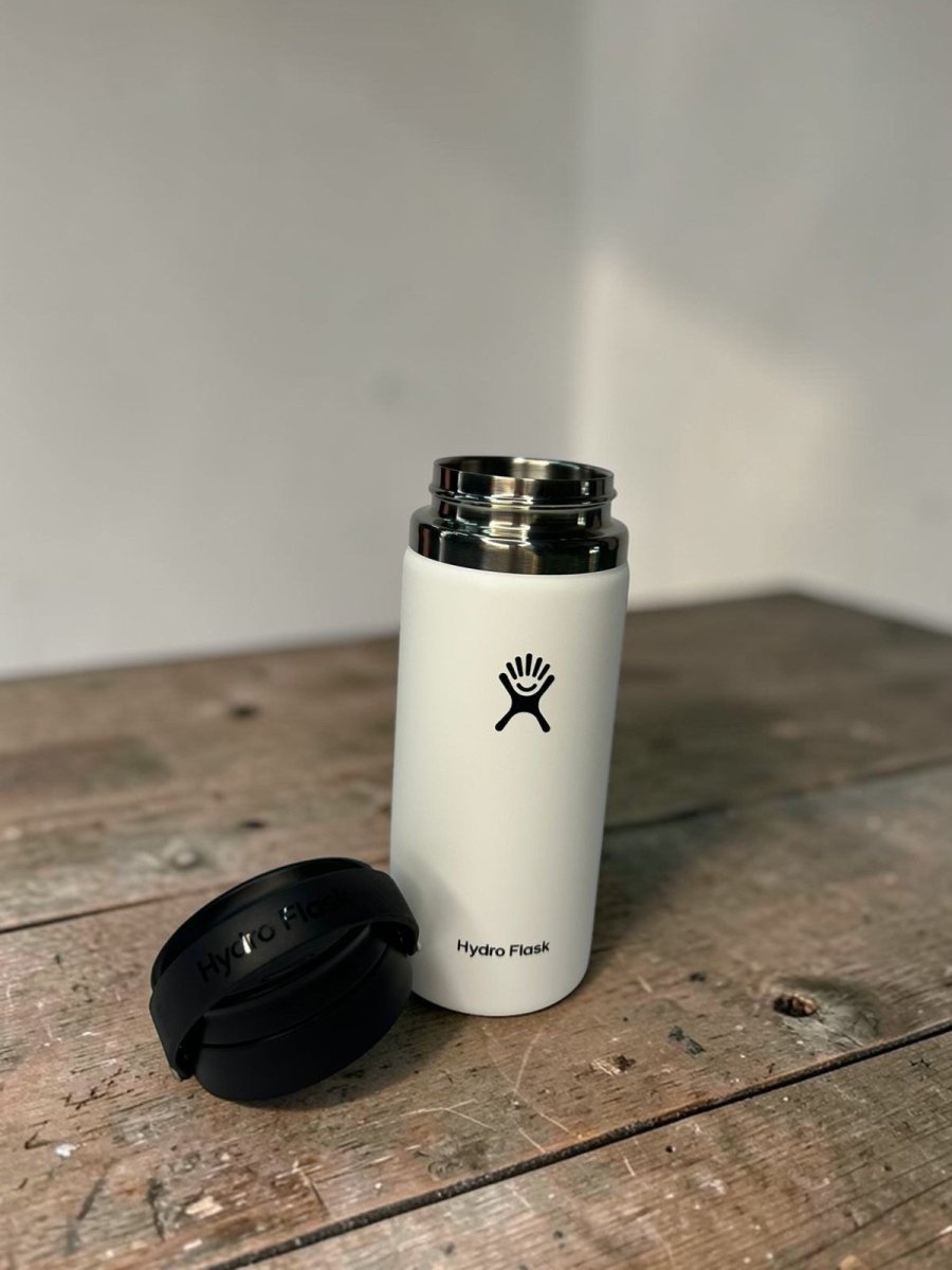 HYDRO FLASK botella wide sip lid blanca 16oz - FOR SPORT