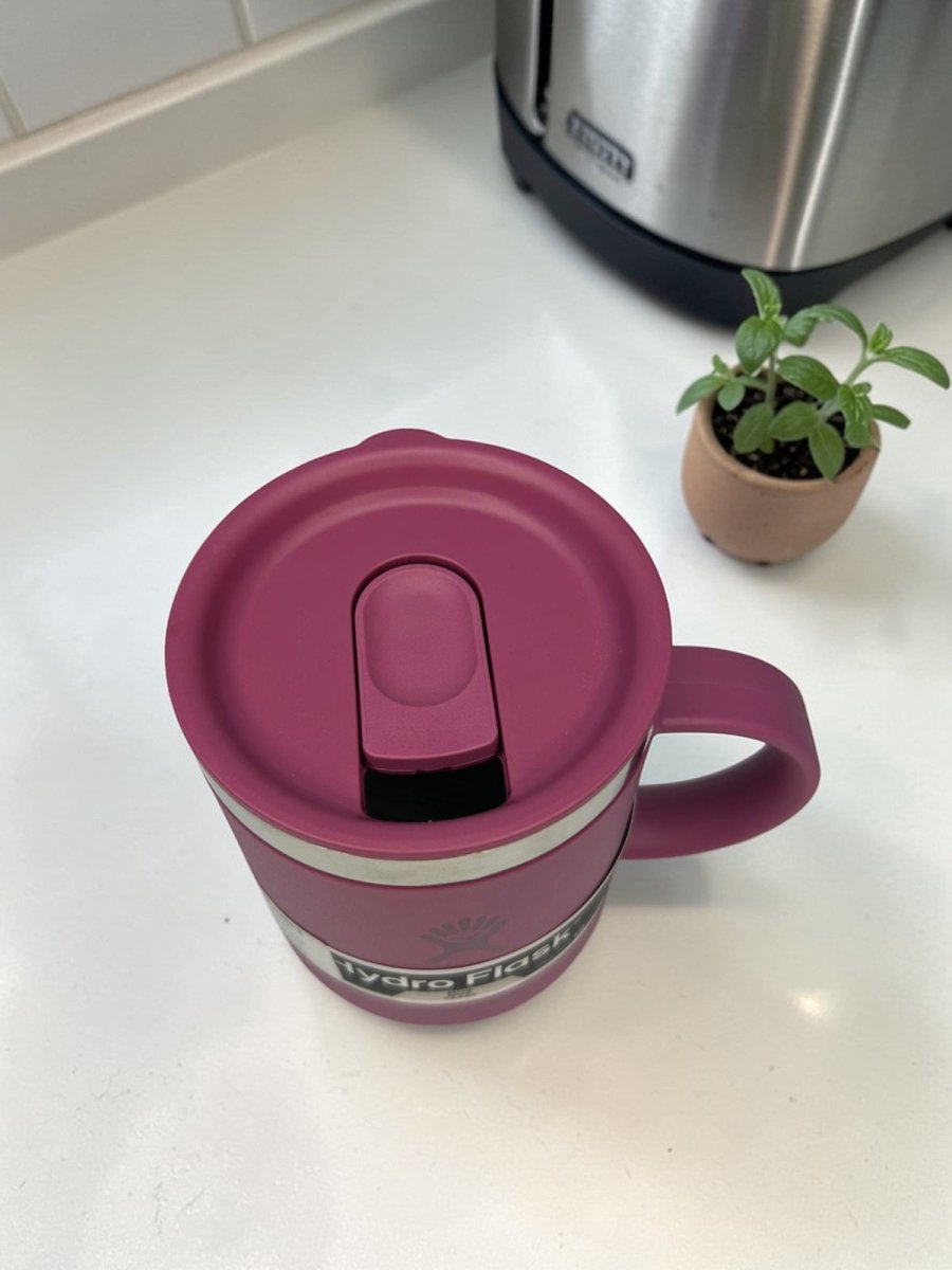 HYDRO FLASK taza mug fucsia 12oz - FOR SPORT
