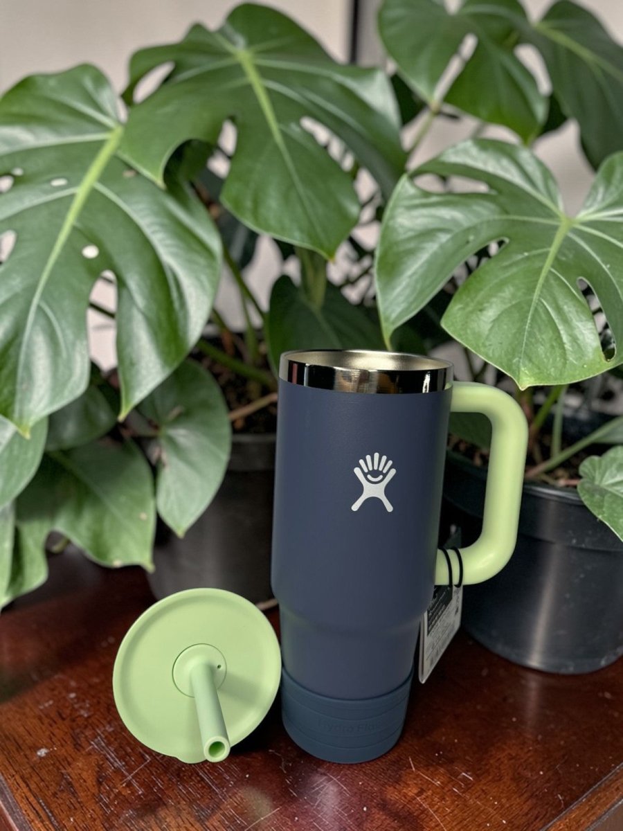 HYDRO FLASK vaso termico tumbler Jr azul/verde 24oz - FOR SPORT