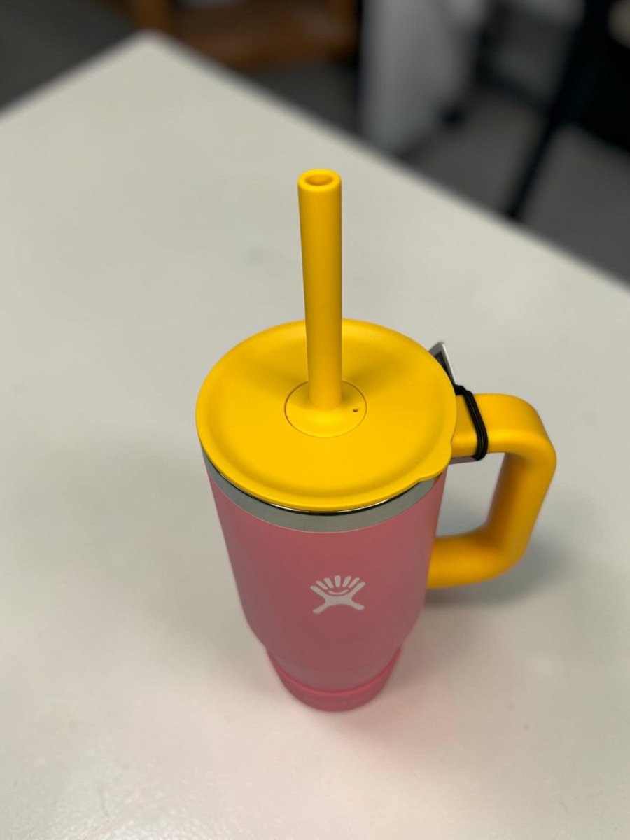HYDRO FLASK vaso termico tumbler Jr rosa/amarillo 24oz - FOR SPORT