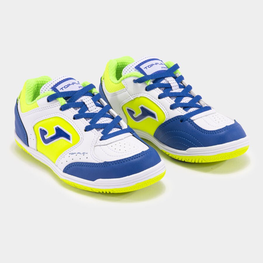 JOMA fútbol sala Top Flex Jr 24 indoor junior blanco royal - FOR SPORT