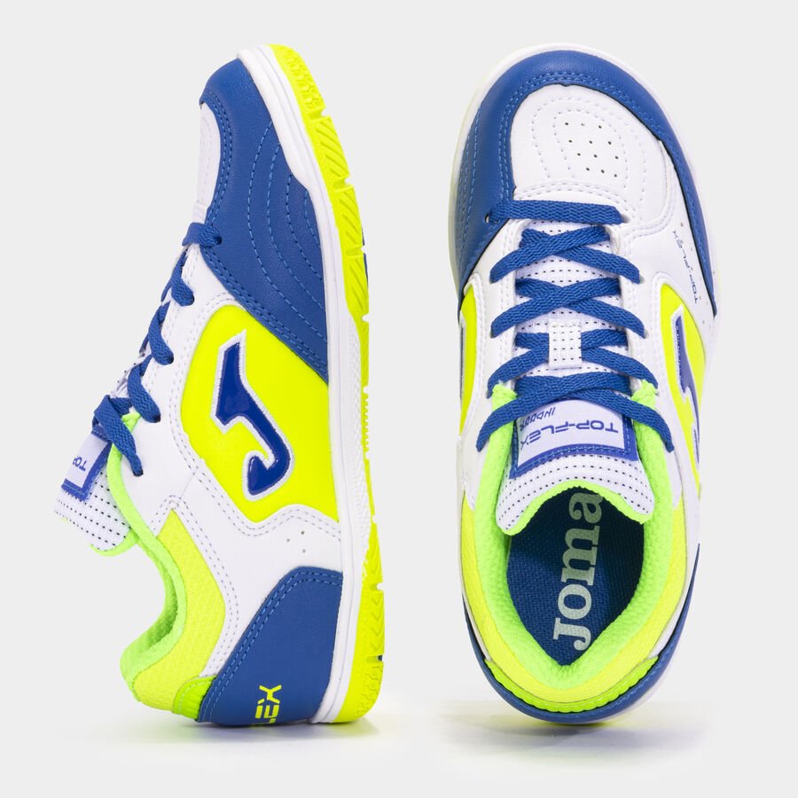 JOMA fútbol sala Top Flex Jr 24 indoor junior blanco royal - FOR SPORT