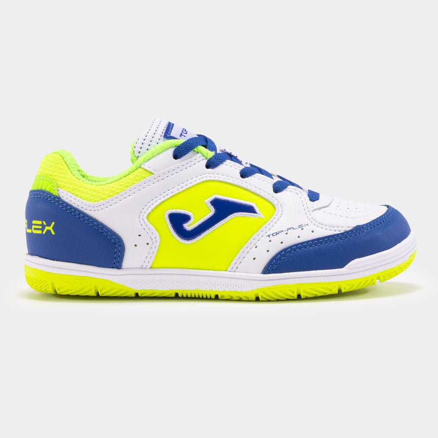 JOMA fútbol sala Top Flex Jr 24 indoor junior blanco royal - FOR SPORT