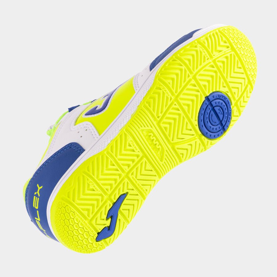 JOMA fútbol sala Top Flex Jr 24 indoor junior blanco royal - FOR SPORT