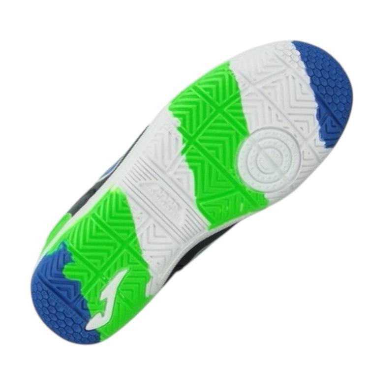 JOMA FUTSAL Top Flex JR 2533 NAVY BLUE FLUOR GREEN INDOOR/SALA - FOR SPORT