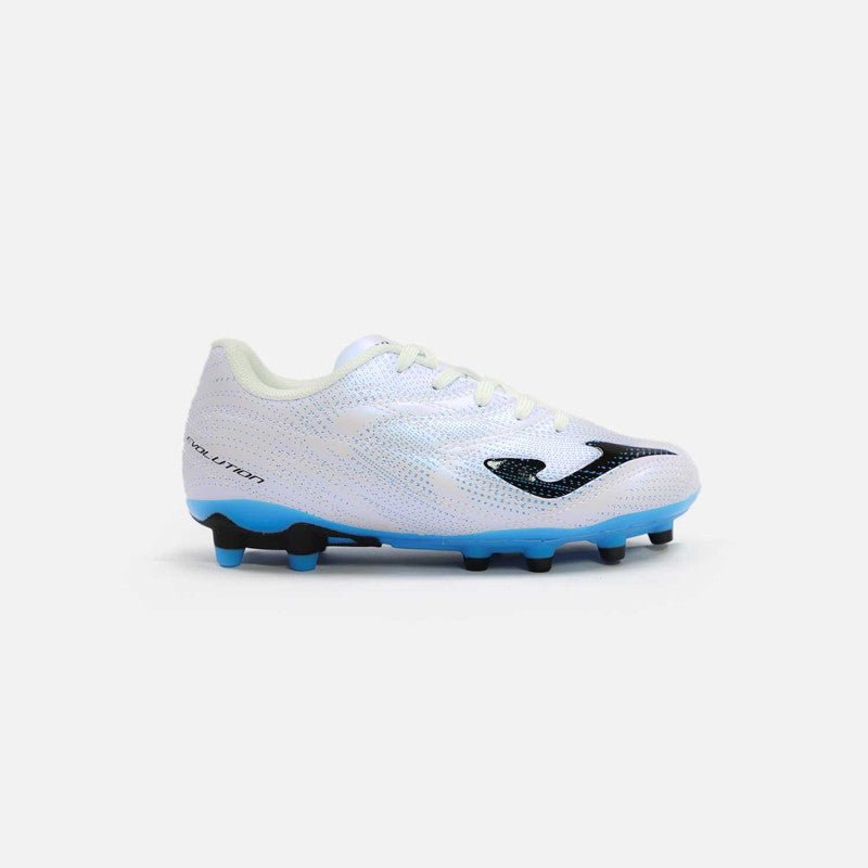 JOMA taco de futbol Evolution Junior 2532 WHITE Firm Grass - FOR SPORT
