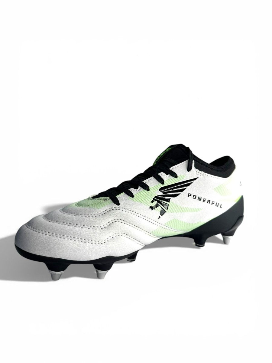 JOMA Taco de futbol Powerful 2502 White Black Soft Group - FOR SPORT