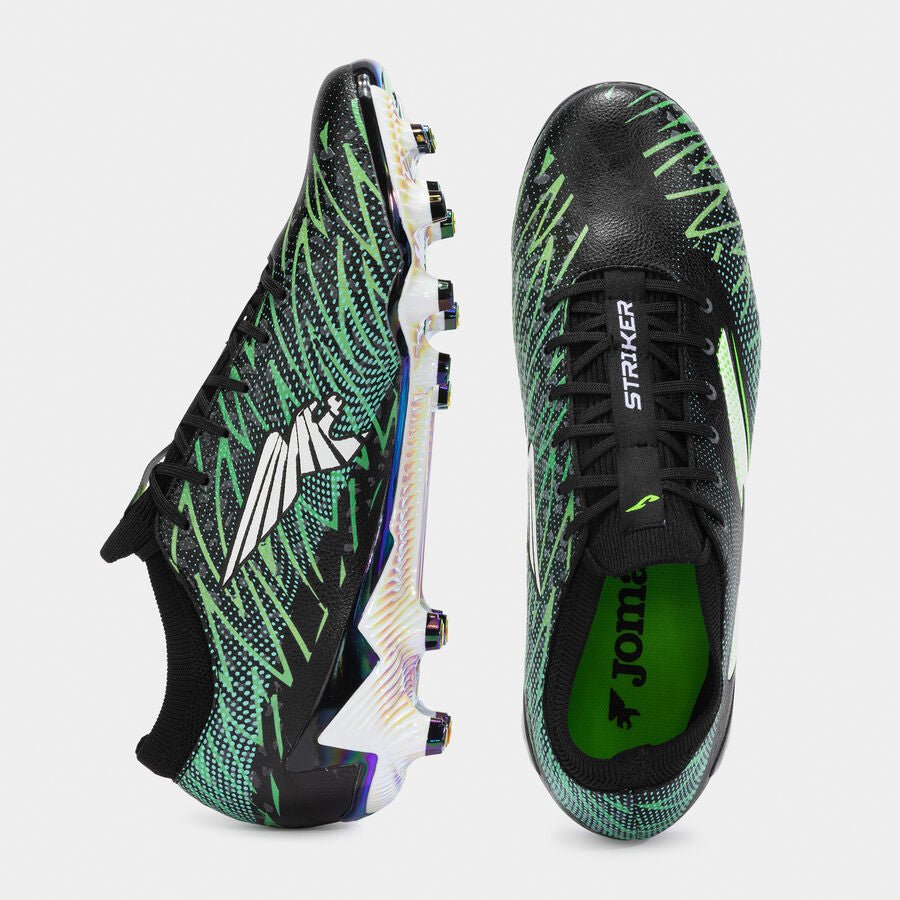 JOMA TACO Striker Top 25 firm ground FG black green - FOR SPORT