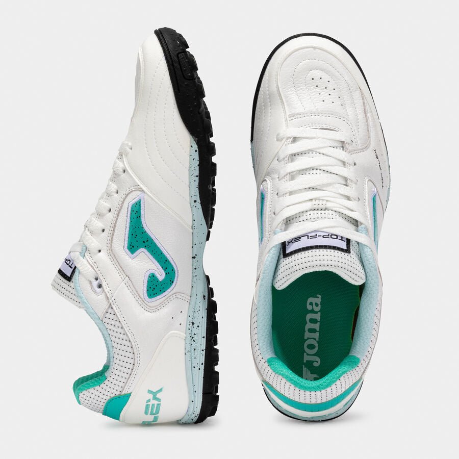 JOMA Tenis Futsal Top Flex 25 moqueta - turf blanco turquesa - FOR SPORT