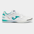 JOMA Tenis Top Flex 2502 WHITE TURQUOISE INDOOR - FOR SPORT
