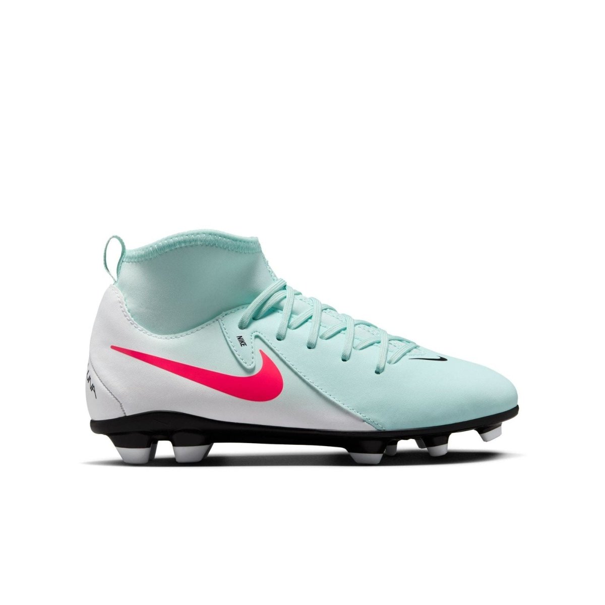 NIKE Tacos Futbol JR PHANTOM LUNA II CLUB FG/MG MINT/RED - FOR SPORT