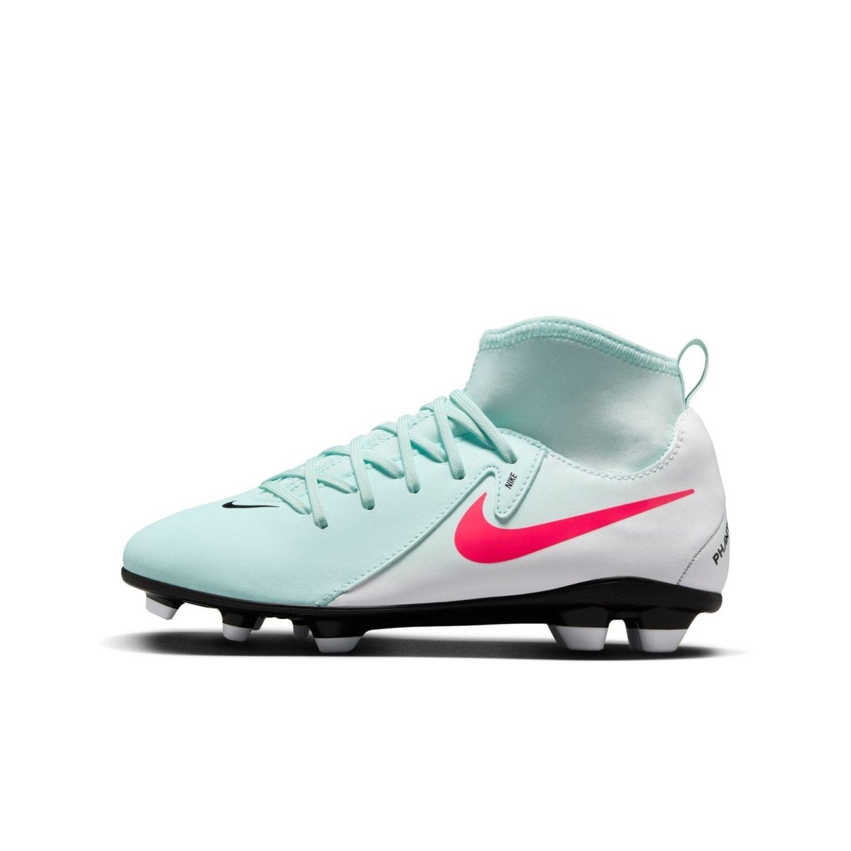 NIKE Tacos Futbol JR PHANTOM LUNA II CLUB FG/MG MINT/RED - FOR SPORT
