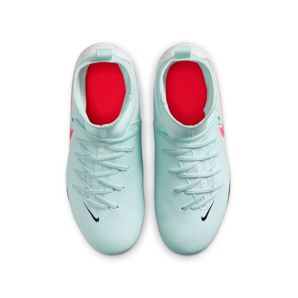 NIKE Tacos Futbol JR PHANTOM LUNA II CLUB FG/MG MINT/RED - FOR SPORT