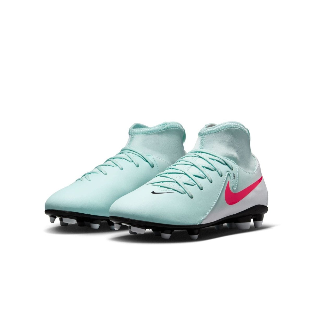 NIKE Tacos Futbol JR PHANTOM LUNA II CLUB FG/MG MINT/RED - FOR SPORT