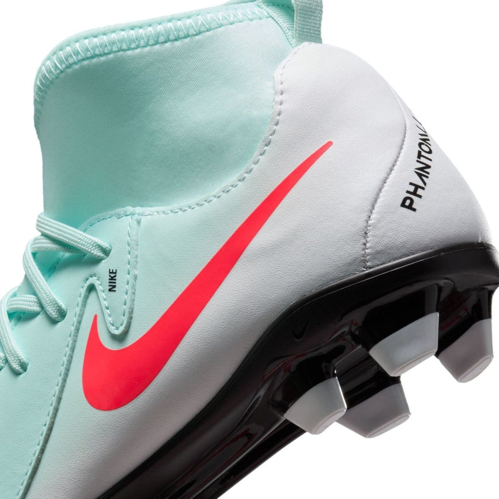 NIKE Tacos Futbol JR PHANTOM LUNA II CLUB FG/MG MINT/RED - FOR SPORT