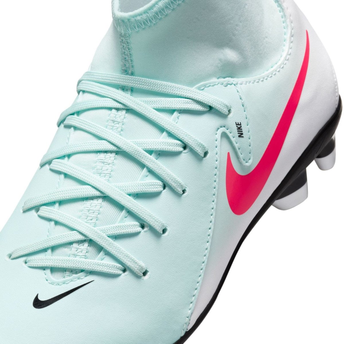 NIKE Tacos Futbol JR PHANTOM LUNA II CLUB FG/MG MINT/RED - FOR SPORT