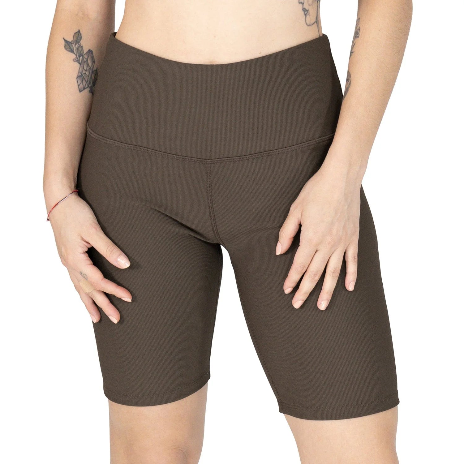 PANTALÓN CORTO BIKER FEM CAFÉ EVERLAST