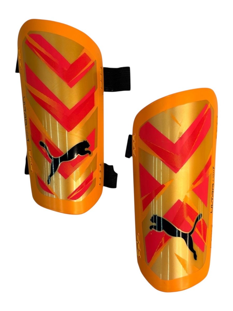 PUMA espinillera - shinguards Ultra Light strap Orange - FOR SPORT