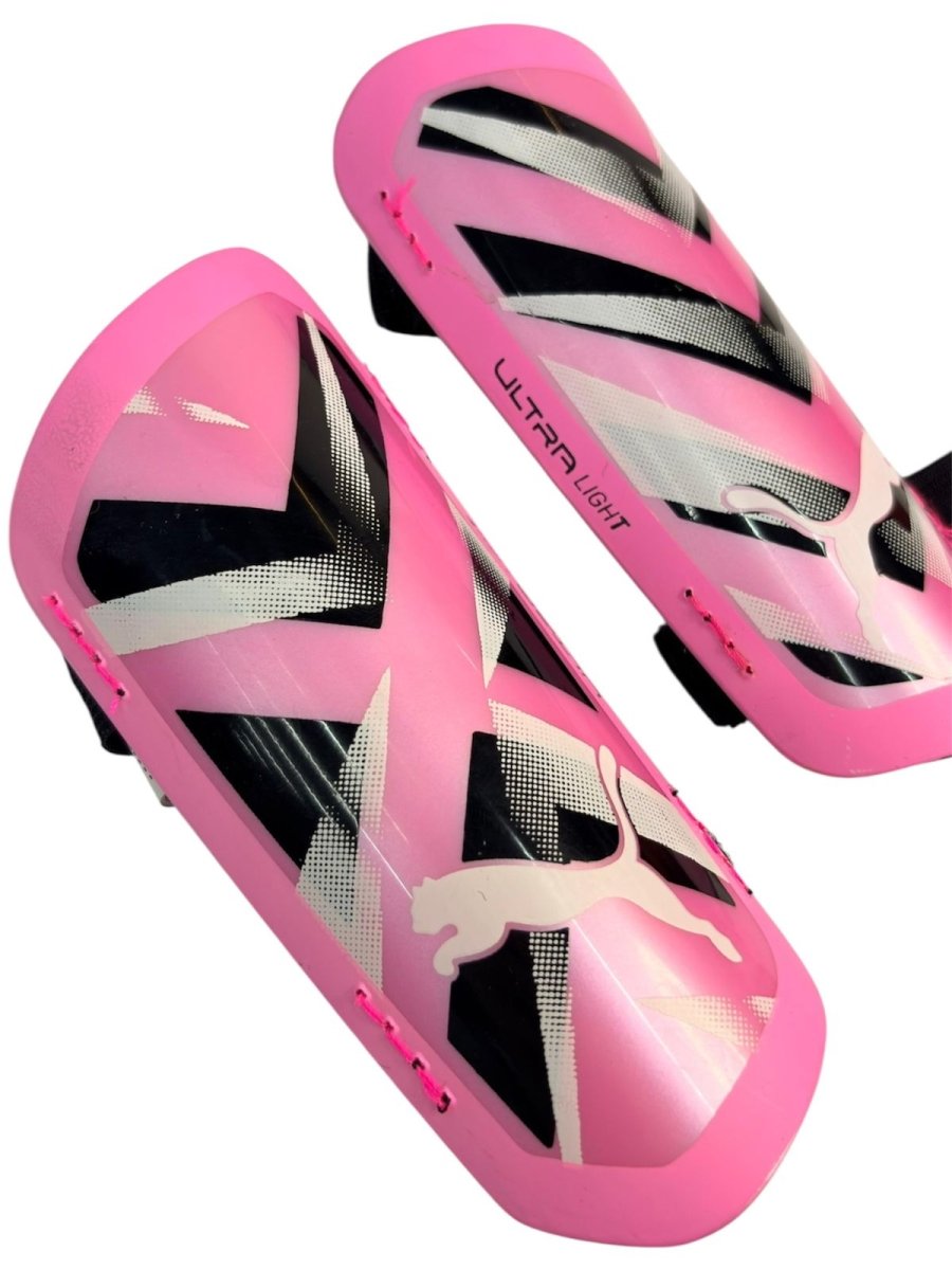 PUMA espinillera - shinguards Ultra Light strap Pink - FOR SPORT