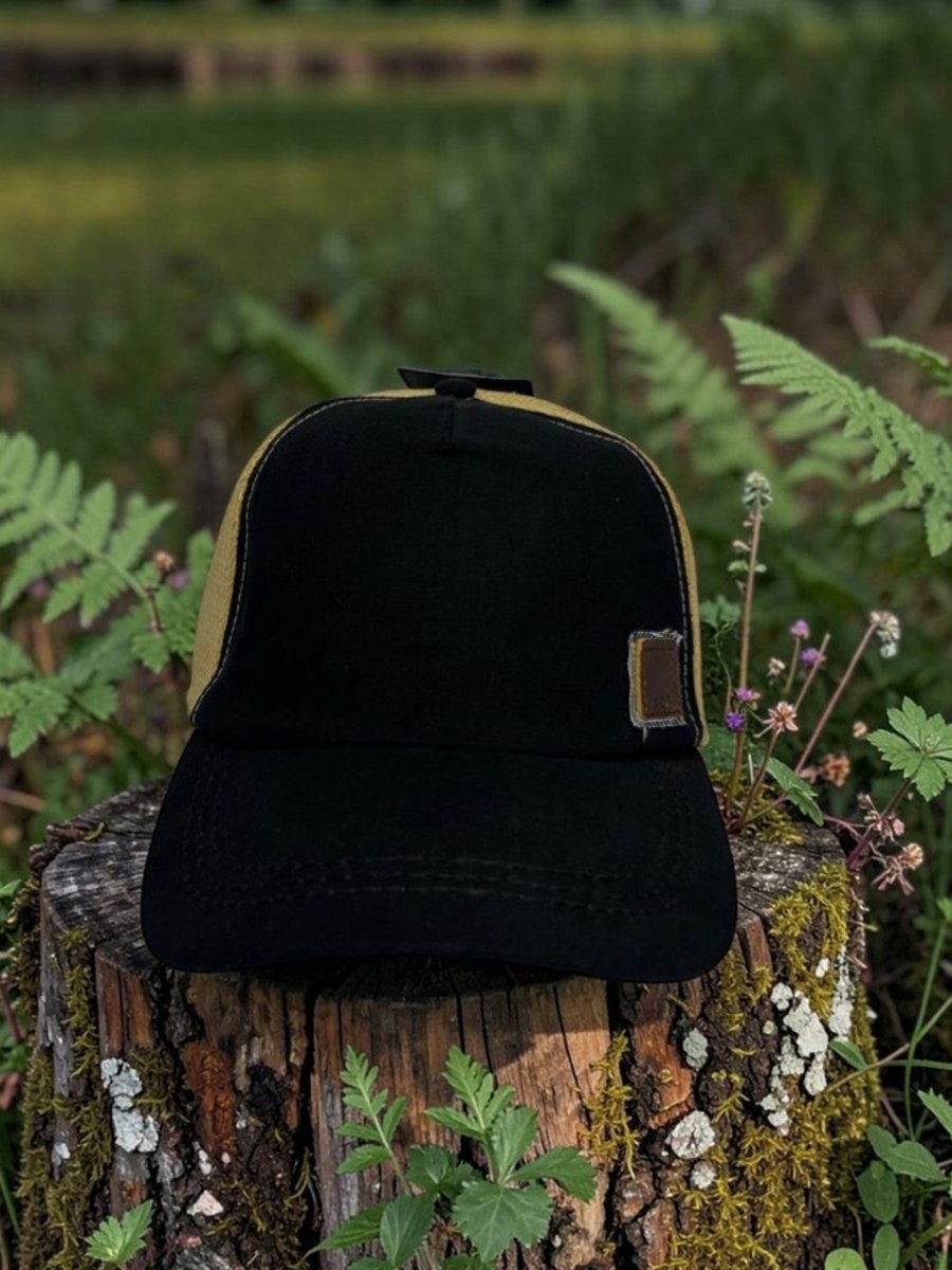 ROXY gorra color negro/amarillo - FOR SPORT
