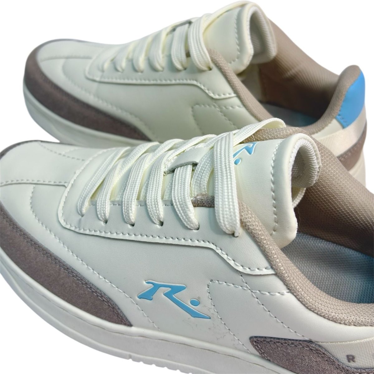 RUSTY Tenis MIJA - Beige/Grey - FOR SPORT