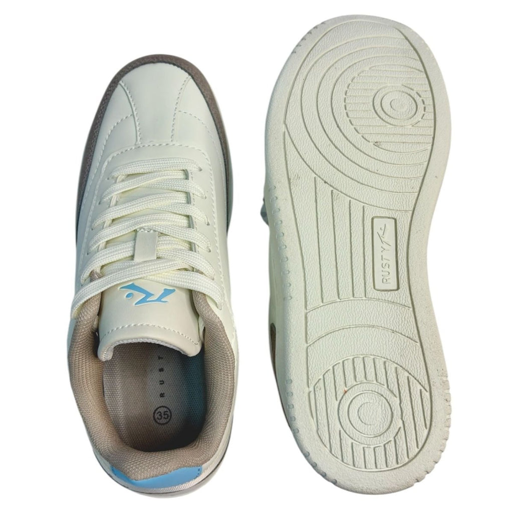RUSTY Tenis MIJA - Beige/Grey - FOR SPORT